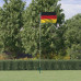 Steag Germania Și Stâlp Din Aluminiu, 5,55 M