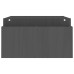 Suport Pentru Monitor, Gri, 100X27,5X15 Cm, Lemn Masiv Pin