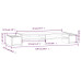 Suport Pentru Monitor, Gri, 100X27,5X15 Cm, Lemn Masiv Pin