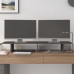 Suport Pentru Monitor, Gri, 100X27X15 Cm, Lemn Masiv Pin