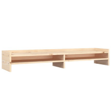 Suport Pentru Monitor, 100X24X16 Cm, Lemn Masiv De Pin