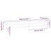 Suport Pentru Monitor, 100X24X16 Cm, Lemn Masiv De Pin