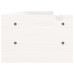 Suport Pentru Monitor, Alb, 100X24X16 Cm, Lemn Masiv Pin