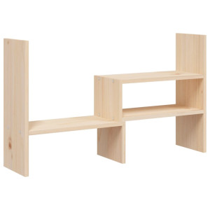 Suport Pentru Monitor, (39-72)X17X43 Cm, Lemn Masiv De Pin