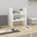 Suport Pentru Monitor, Alb, (39-72)X17X43 Cm, Lemn Masiv Pin