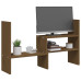 Suport Monitor, Maro Miere, (39-72)X17X43 Cm, Lemn Masiv Pin