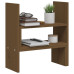 Suport Monitor, Maro Miere, (39-72)X17X43 Cm, Lemn Masiv Pin
