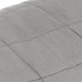 Pătură Anti-Stres, Gri, 120X180 Cm, 5 Kg, Material Textil