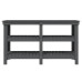 Banc De Lucru, Gri, 142,5X50X80 Cm, Lemn Masiv Pin