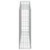 Coș Gabion Arcuit 200X30X100/120 Cm Fier Galvanizat