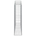 Coș Gabion Arcuit 200X30X120/140 Cm Fier Galvanizat