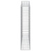 Coș Gabion Arcuit 200X30X140/160 Cm Fier Galvanizat