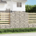 Coș Gabion Arcuit 200X30X200/220 Cm Fier Galvanizat