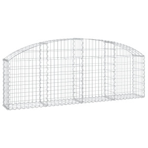 Coș Gabion Arcuit 200X30X60/80 Cm Fier Galvanizat