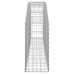 Coș Gabion Arcuit 200X30X60/80 Cm Fier Galvanizat