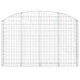 Coș Gabion Arcuit 200X30X120/140 Cm Fier Galvanizat