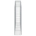 Coș Gabion Arcuit 200X30X120/140 Cm Fier Galvanizat