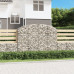 Coș Gabion Arcuit 200X30X140/160 Cm Fier Galvanizat