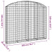 Coș Gabion Arcuit 200X30X160/180 Cm Fier Galvanizat