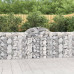 Coș Gabion Arcuit 200X30X100/120 Cm Fier Galvanizat
