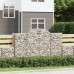 Coș Gabion Arcuit 200X30X120/140 Cm Fier Galvanizat