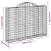 Coș Gabion Arcuit 200X30X140/160 Cm Fier Galvanizat