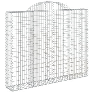Coș Gabion Arcuit 200X30X160/180 Cm Fier Galvanizat