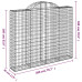 Coș Gabion Arcuit 200X30X160/180 Cm Fier Galvanizat