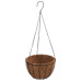Jardiniere Suspendate Căptușeală Cocos 4 Buc. Ø 30X52Cm Oțel