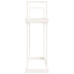 Rastel Pentru Lemne De Foc, Alb, 110X35X108,5 Cm Lemn Masiv Pin