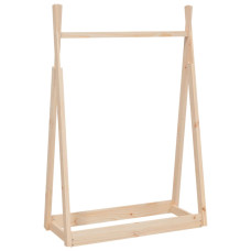 Suport Pentru Haine, 100X45X150 Cm, Lemn Masiv De Pin