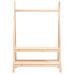 Suport Pentru Haine, 100X45,5X150 Cm, Lemn Masiv De Pin