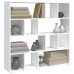 Bibliotecă/Separator Cameră, Alb, 105X24X102 Cm