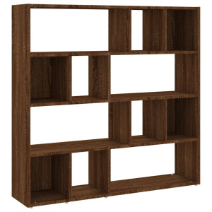 Bibliotecă/Separator De Cameră, Stejar Maro, 105X24X102 Cm