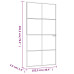 Ușă De Interior Negru 102X201,5Cm Sticlă Securiz./Aluminiu Slim