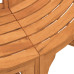 Bancă De Copac Semi-Rotundă, Ø208 Cm, Lemn Masiv De Eucalipt