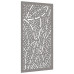 Decor Perete De Grădină 105X55 Cm Design Frunze Oțel Corten