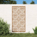Decor Perete De Grădină 105X55 Cm Design Maur Oțel Corten