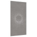 Decor Perete De Grădină 105X55 Cm Design Soare Oțel Corten
