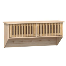 Dulap De Perete Cu Cârlige, 80X24X35,5 Cm, Lemn Prelucrat