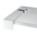 Raft De Duș Pentru Perete Cabină De Duș, Crom, 90 Cm, Aluminiu
