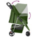 Cărucior Pliabil Pentru Câini Verde 80X46X98 Cm Țesătură Oxford
