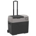 Ladă Frigorifică Cu Roată&Adaptor 40 L Negru&Gri Polipropilenă