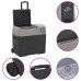 Ladă Frigorifică Cu Roată&Adaptor 40 L Negru&Gri Polipropilenă