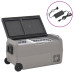 Ladă Frigorifică Cu Roată Și Adaptor, 36 L, Negru&Gri, Pp & Pe