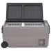 Ladă Frigorifică Cu Roată Și Adaptor, 50 L, Negru&Gri, Pp & Pe