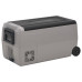 Ladă Frigorifică Cu Roată Și Adaptor, 50 L, Negru&Gri, Pp & Pe