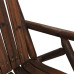 Bancă Balansoar Cu 2 Locuri, 123X96X102 Cm, Lemn Masiv Molid