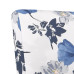 Fotoliu, Material Textil Înflorat Cu Albastru