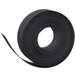 Bordură De Grădină, Negru, 10 M 15 Cm, Polietilenă